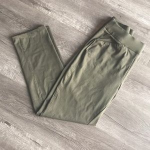 Travelers collection by Chicos olive green pants.